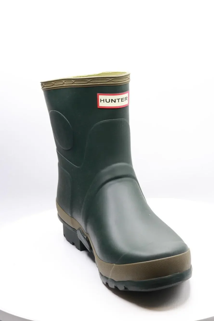 Hunter Field Gardener Short Boot Dark Olive/Clay 11 M 10UK